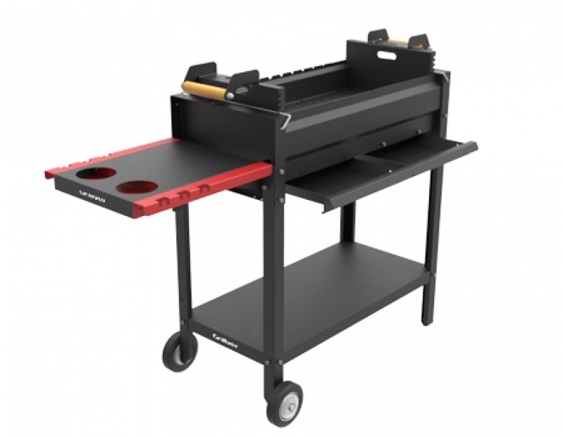 Mangal Grill Schaschlikgrill aus Stahl Redliner Comfort Lift Air